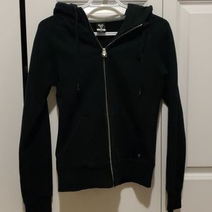 TNA black zip hoodie (S)